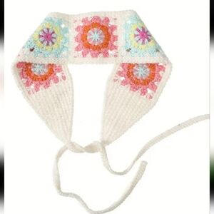 Handcrafted Headband 70s Hippie Style Statement Piece tie